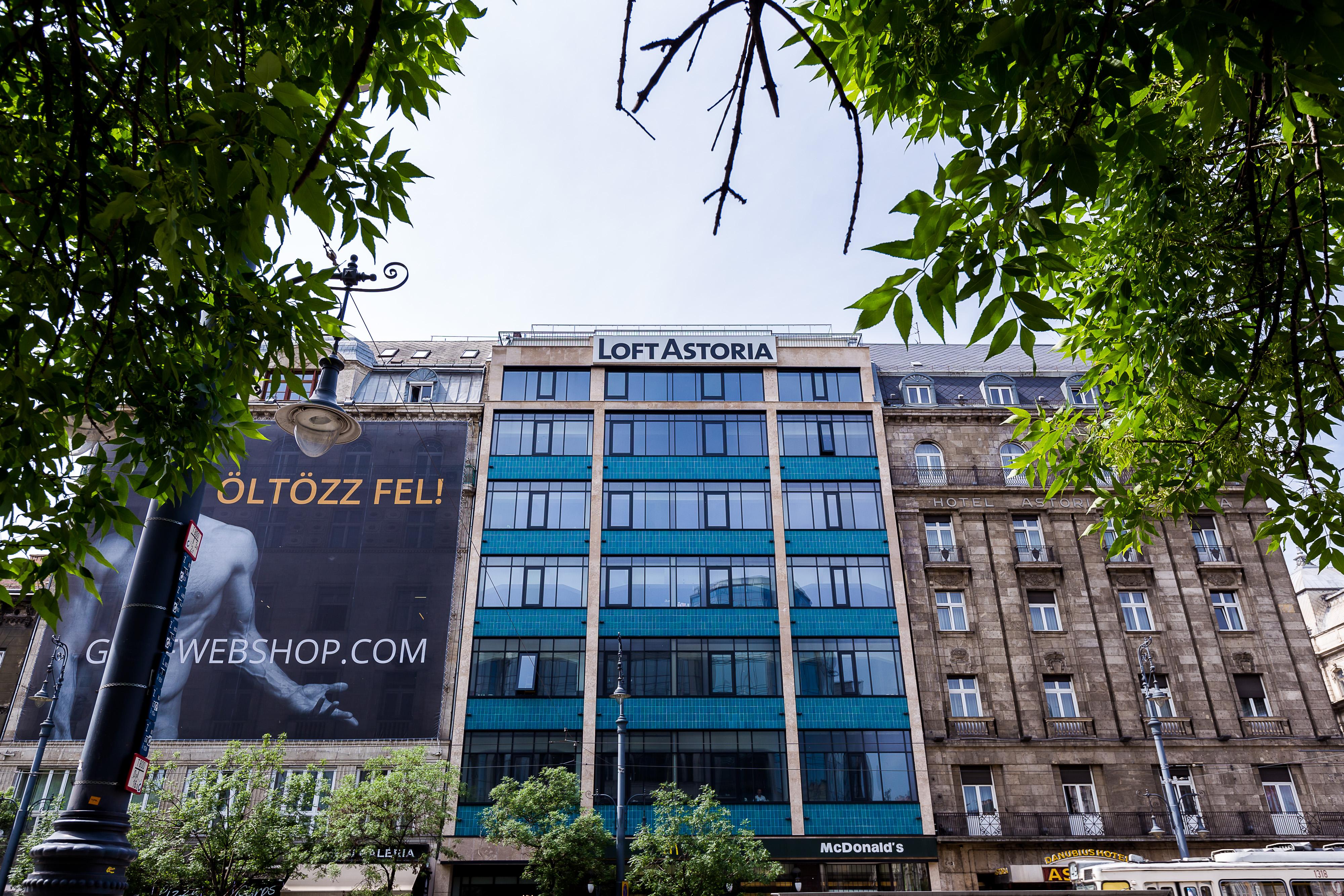 Loft Astoria Apartment Budapest Exterior photo